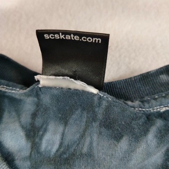 Santa Cruz T Shirt Mens Medium Multicolor Skateboard‎ Short Sleeve Twirl Tie Dye - Picture 6 of 11